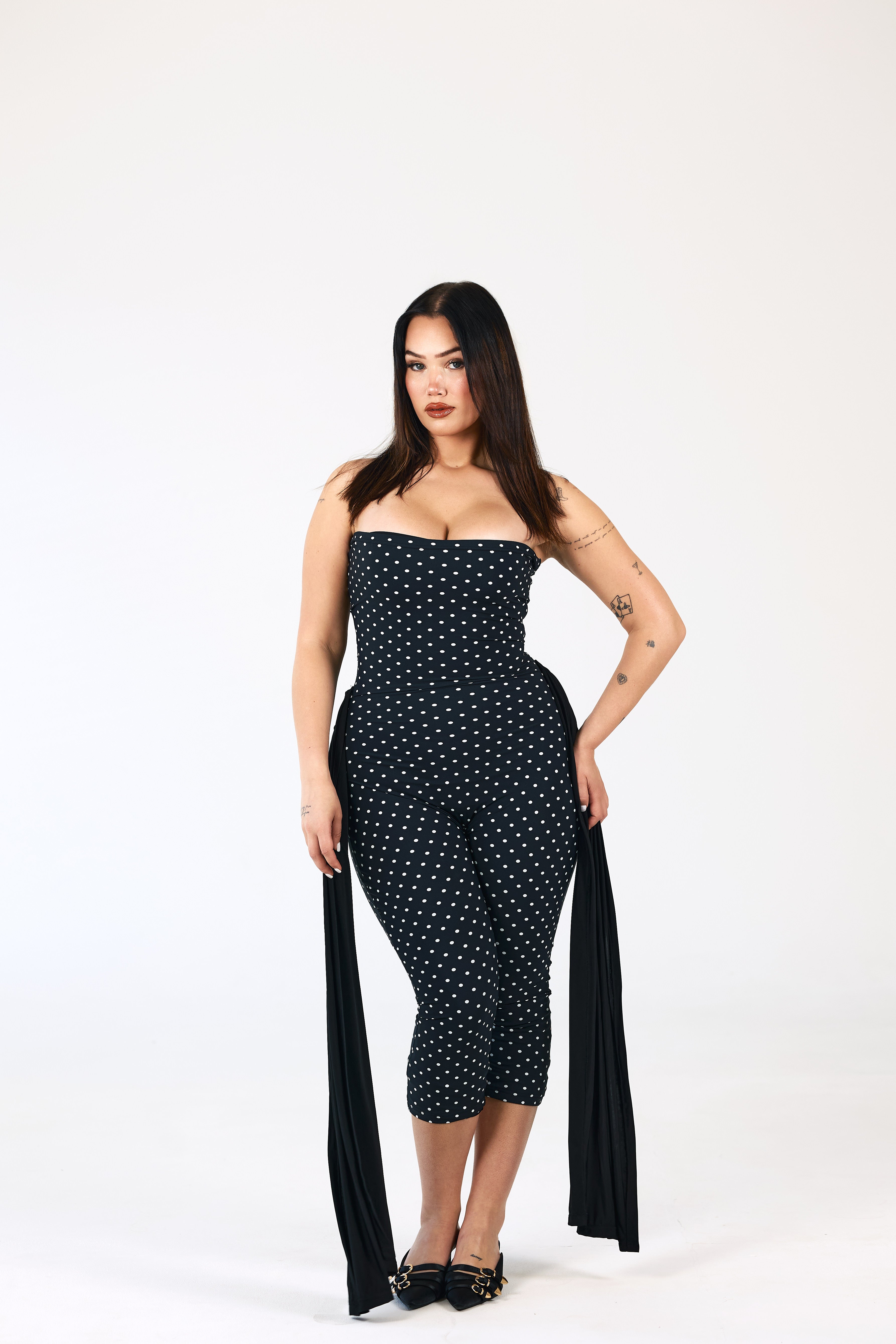 Betsy Noir Jumpsuit WO.K LEISURE