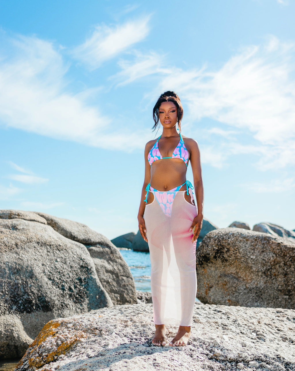 Cleo Mesh Skirt WO.K LEISURE
